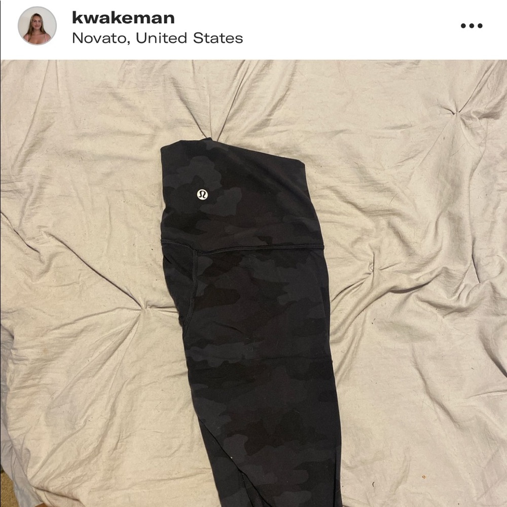 Lululemon leggings.